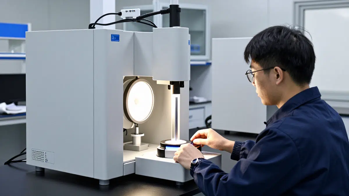 LED luminaire quality testing in DL&rsquo;s photometric laboratory