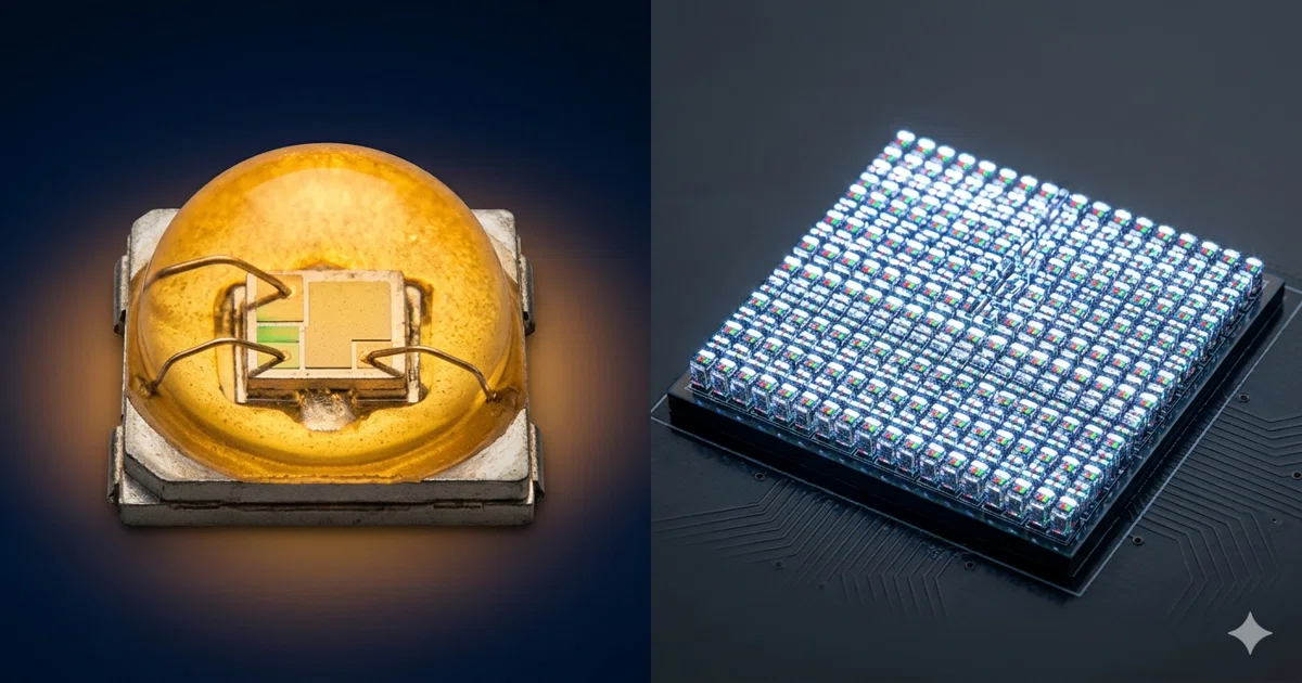 So sánh hiệu suất LED: LED truyền thống vs công nghệ hiệu suất cao 2026